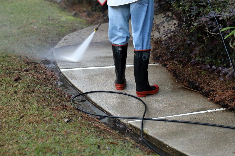 Sidewalk and Walkway Cleaning